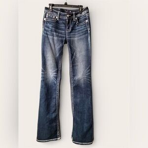 Miss Me Dark Blue Boot Cut Jeans